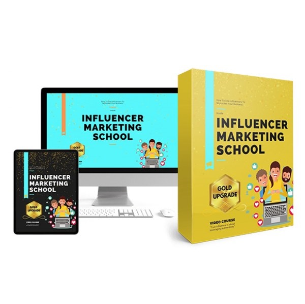 Influencer Marketing School – Video Course with Resell Rights