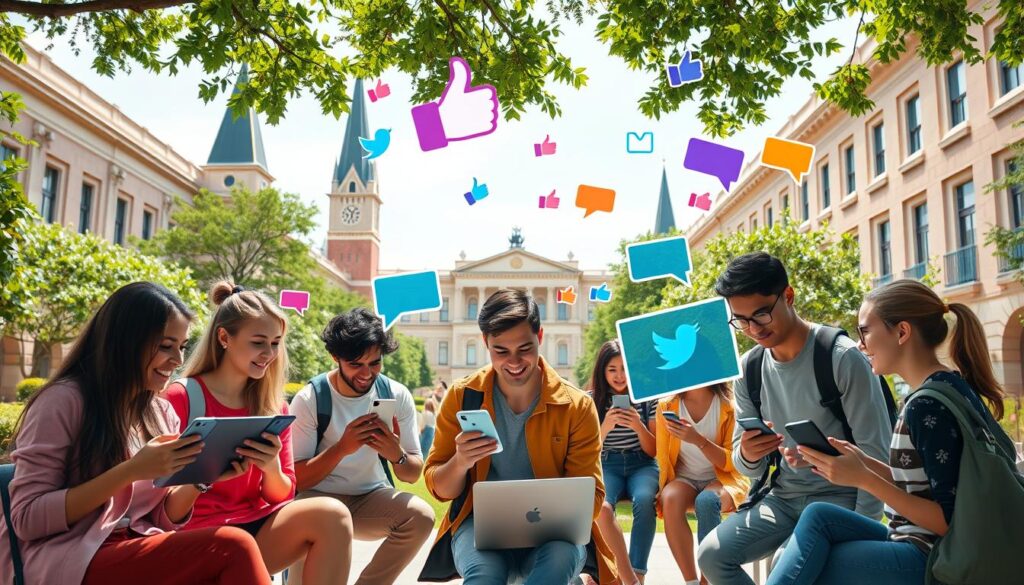 social media strategies for universities