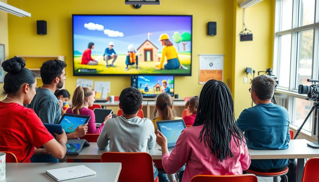 video marketing for education