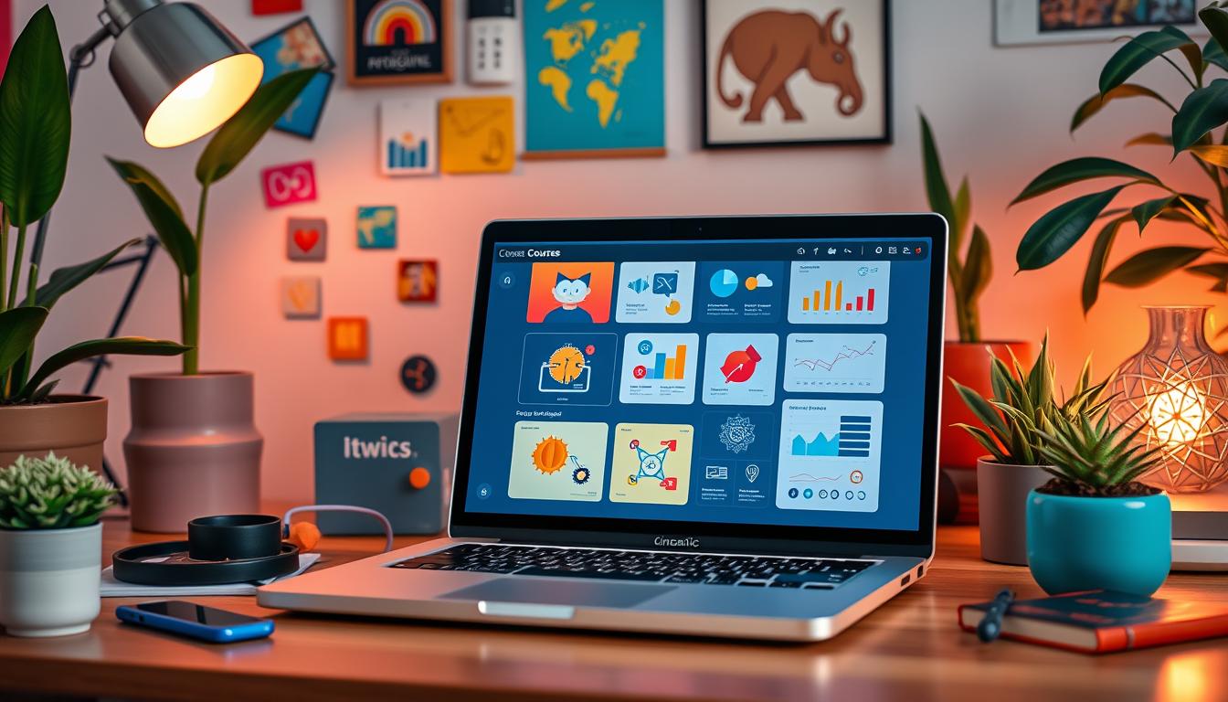 create engaging digital courses